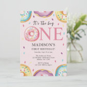 ザ・ビッグ・ワン第1回バースデードーナツ・テーマパーティー 招待状 (スタンド正面)