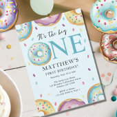 ザ・ビッグ・ワン第1回バースデードーナツ・テーマパーティー 招待状