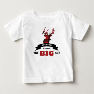 ザ・ビッグ・ワン誕生日Tシャツ – 第1誕生日 ベビーTシャツ