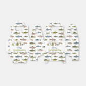 ザ・ビッグ・ワン魚釣り誕生日パーティーの好意ボックス フェイバーボックス (折り畳みなし)