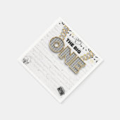 ザ・ビッグ・ワン・ヒップホップ・パーティー スタンダードカクテルナプキン (角)