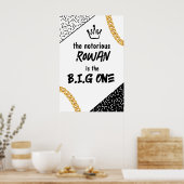 ザ・ビッグ・ワン、誕生日90のヒップホップパーティーポスター ポスター (キッチン)