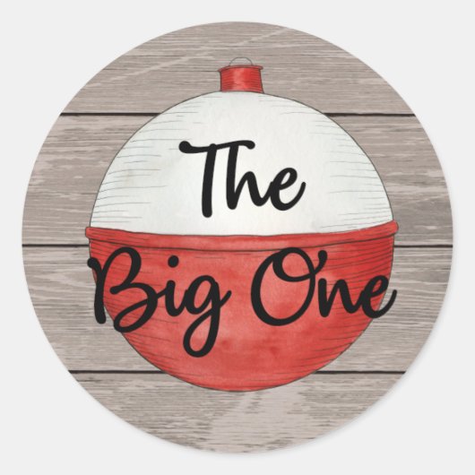 ザ・ビッグ・ワン・魚釣り・シール ラウンドシール (正面)