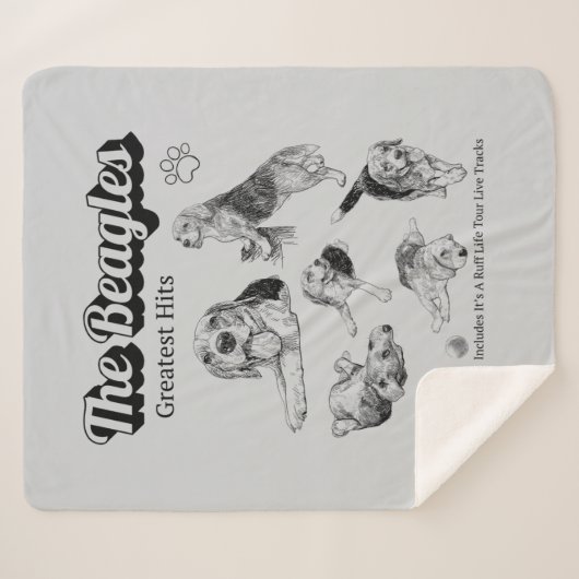 ザ・ビーグル素晴らしスはアルバムcovシェルパ・ブランケットをヒット シェルパブランケット (正面(横))