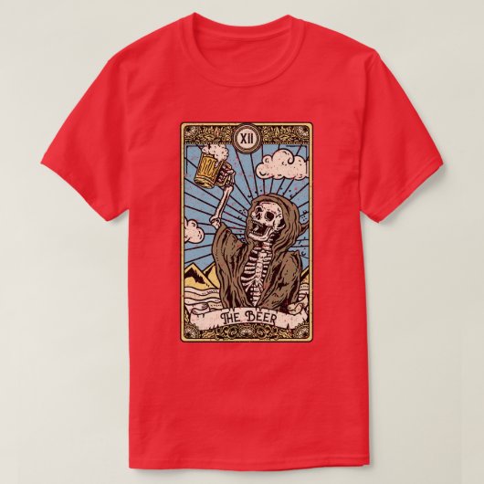 ザ・ビールIゴシックタロットd I占い師1 Tシャツ (デザイン正面)