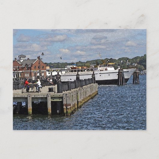 ザ・ピアでの日 ポストカード (正面)