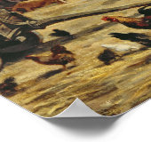 ザ・ピグ・マーケット、1875 ポスター (角)