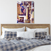 ザ・ピラーズオブザプラザホテルニューヨーク キャンバスプリント (インサイチュ (寝室))