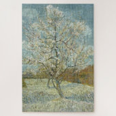 ザ・ピンクの桃の木バイヴァンゴッホ ジグソーパズル (縦)