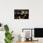 ザ・ピースメーカーズ阿部リンカーン歴史プリント ポスター (ホームオフィス)