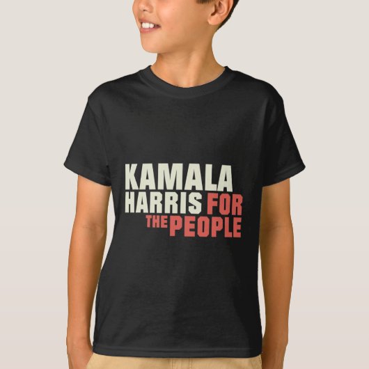 ザ・ピープル・シャツKamala Harris 2024選挙アンチ Tシャツ (正面)