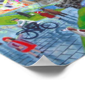 ザ・ファンフェア油彩画ゴードン・ブルース・アート ポスター (角)