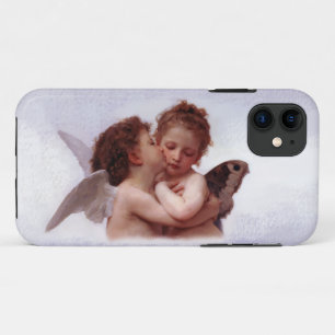 ザ・ファーストキスズ絵画バイウィリアム・ブーゲロー iPhone 11 ケース