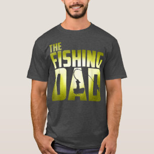 ザ・フィッシング・ダッド・フィッシュ・フィッシャーマン・フライ・フィッシング Tシャツ