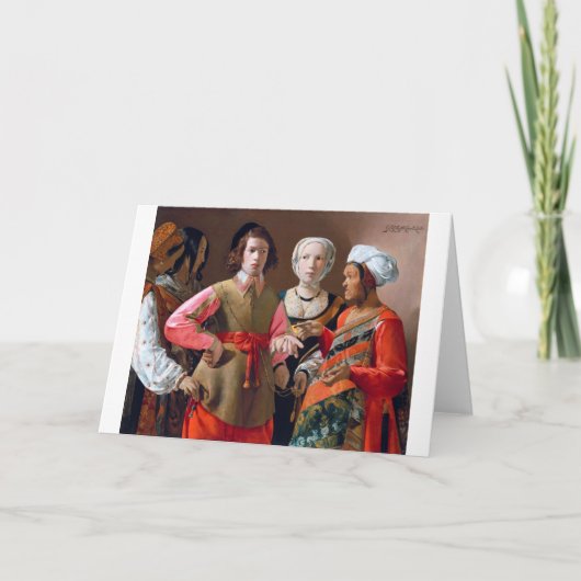 ザ・フォーチュン・テラー・ラ・ツアー カード (正面)