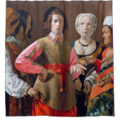 ザ・フォーチュン・テラー・ラ・ツアー シャワーカーテン (正面)