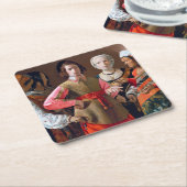 ザ・フォーチュン・テラー・ラ・ツアー スクエアペーパーコースター (アングル)