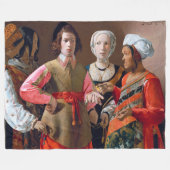 ザ・フォーチュン・テラー・ラ・ツアー フリースブランケット (正面(横))