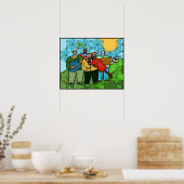 ザ・フォー・ダッファー(ファインアートポスター) ポスター (キッチン)