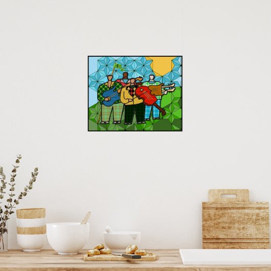 ザ・フォー・ダッファー(ファインアートポスター) ポスター (キッチン)