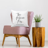 ザ・フューチャー ミセスとアナタの名前 | モダン ビューティー ギフト アウトドアクッション