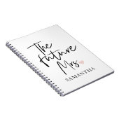 ザ・フューチャー ミセスとユア・ネーム | モダン ビューティー ギフト ノートブック (右側)