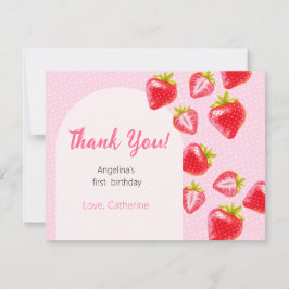 ザ・フラットサンキューファースト誕生日カード サンキューカード