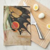 ザ・フラッパー、1922年ジョセフ・クリスチャン・ライエンデッカー キッチンタオル (四つ折り)