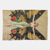 ザ・フラッパー、1922年ジョセフ・クリスチャン・ライエンデッカー キッチンタオル (横)