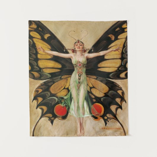 ザ・フラッパー、1922年ジョセフ・クリスチャン・ライエンデッカー タペストリー (正面)