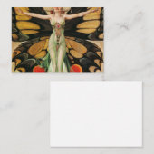 ザ・フラッパー、1922年ジョセフ・クリスチャン・ライエンデッカー ノートカード (正面/裏面)