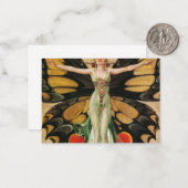 ザ・フラッパー、1922年ジョセフ・クリスチャン・ライエンデッカー ノートカード (正面/裏面インサイチュ)