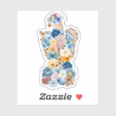 ザ・フラワーウーマンアートステッカー シール (シート)