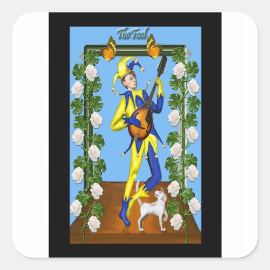 ザ・フール – ステッカー (正面)