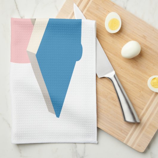 ザ・ブック飛んでいると漫画の豚キッチンタオル キッチンタオル (四つ折り)