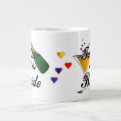 『ザ·ブライド·シャンパン·トースト』 ジャンボコーヒーマグカップ (正面)