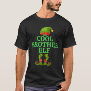 ザ・ブラザークール小妖精や小人マッチングクリスマスグループパート Tシャツ