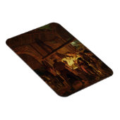 ザ・ブラックスミス・ショップ(キャンバス上の油) マグネット (右側)