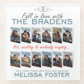 ザ・ブラデンスatウェストン&ブラデンスatトラスティ・コースター ガラスコースター (正面)