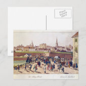 ザ・ブリッジatレオポルドシュタット，ウィーン， 1780 ポストカード (正面/裏面)