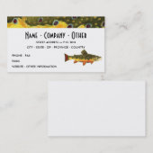 ザ·ブルック·トラウト 名刺 (正面/裏面)