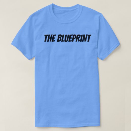 ザ・ブループリント Tシャツ (デザイン正面)