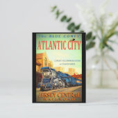 ザ・ブルー・コメット・トレイン・ポストカード ポストカード (スタンド正面)