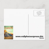 ザ・ブルー・コメット・トレイン・ポストカード ポストカード (裏面)