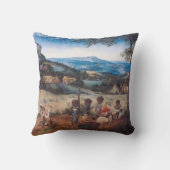 ザ・ヘイメイキング、ピエテル・ブルーゲル クッション (裏面)