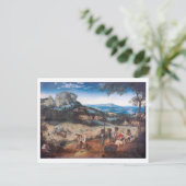 ザ・ヘイメイキング、ピエテル・ブルーゲル ポストカード (スタンド正面)