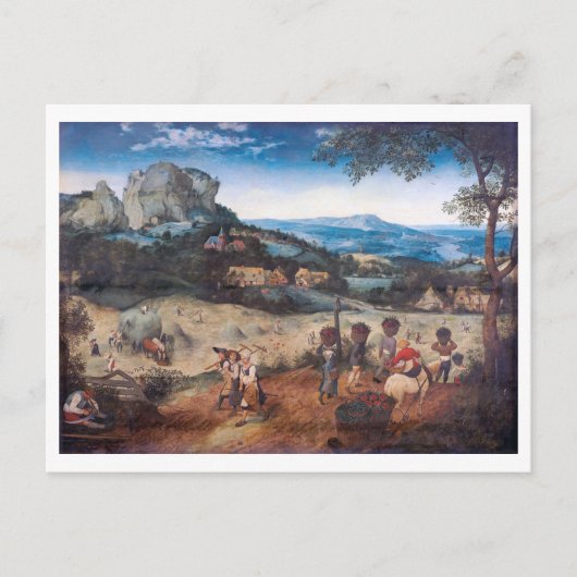 ザ・ヘイメイキング、ピエテル・ブルーゲル ポストカード (正面)