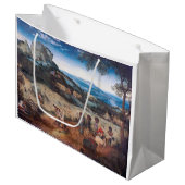 ザ・ヘイメイキング、ピエテル・ブルーゲル ラージペーパーバッグ (正面アングル)