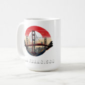 ザ・ベイの抱擁(夢街) コーヒーマグカップ (正面左)