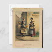 ザ・ベイカーのアート、プレート番号27 ポストカード (正面/裏面)